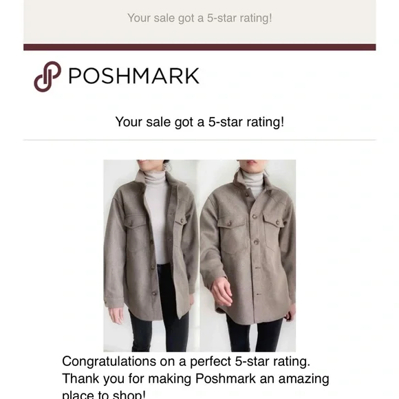 THE CASHMERE LIKE SHACKET - FAWN - Picture 6 of 12